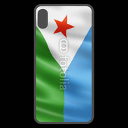 Coque  iPhone XS Max Premium Drapeau Djibouti