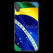 Coque  iPhone XS Max Premium drapeau Brésil 5