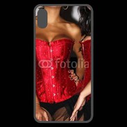 Coque  iPhone XS Max Premium Belles et sexy en noir et rouge