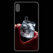 Coque  iPhone XS Max Premium Bouche sexy avec glaçon