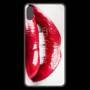 Coque  iPhone XS Max Premium Bouche sexy gloss rouge