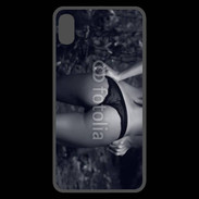 Coque  iPhone XS Max Premium Belle fesse en noir et blanc 15
