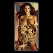 Coque  iPhone XS Max Premium Brune sexy 75