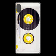 Coque  iPhone XS Max Premium Cassette audio transparente 1
