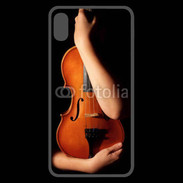 Coque  iPhone XS Max Premium Amour de violon