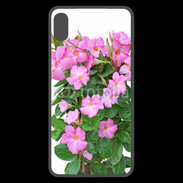 Coque  iPhone XS Max Premium Fleurs Dipladénia