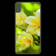 Coque  iPhone XS Max Premium Fleurs Frangipane