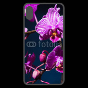 Coque  iPhone XS Max Premium Belle Orchidée violette 15