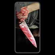 Coque  iPhone XS Max Premium Couteau ensanglanté