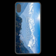 Coque  iPhone XS Max Premium Montagne enneigée