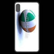 Coque  iPhone XS Max Premium Ballon de rugby irlande