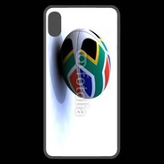 Coque  iPhone XS Max Premium Ballon de rugby Afrique du Sud