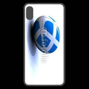 Coque  iPhone XS Max Premium Ballon de rugby Ecosse