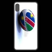 Coque  iPhone XS Max Premium Ballon de rugby Namibie