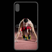 Coque  iPhone XS Max Premium Athlete on the starting block