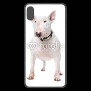 Coque  iPhone XS Max Premium Bull Terrier blanc 600
