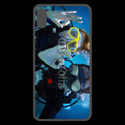 Coque  iPhone XS Max Premium Couple de plongeurs