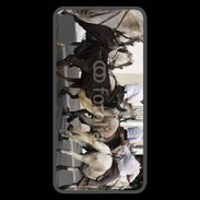 Coque  iPhone XS Max Premium Abrivado Chevaux et taureaux