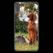 Coque  iPhone XS Max Premium chien de chasse 300