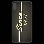 Coque  iPhone XS Max Premium Since 1957 gris