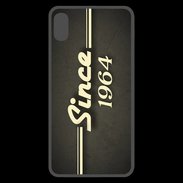 Coque  iPhone XS Max Premium Since 1964 gris