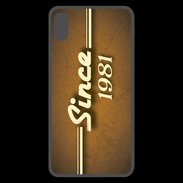 Coque  iPhone XS Max Premium Orange since 1981