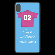 Coque  iPhone XS Max Premium Talonneur Bonus offensif-défensif Bleu
