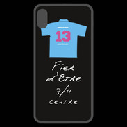 Coque  iPhone XS Max Premium 3/4 centre D Bonus offensif-défensif Noir 2