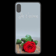 Coque  iPhone XS Max Premium Belle rose PR