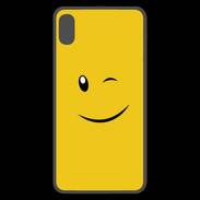 Coque  iPhone XS Max Premium smiley 1