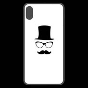 Coque  iPhone XS Max Premium chapeau moustache