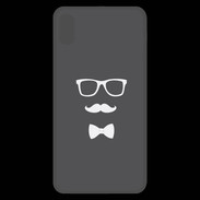 Coque  iPhone XS Max Premium moustache & noeud 2