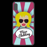 Coque  iPhone XS Max Premium Miss Clubbing Blonde