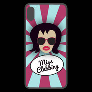 Coque  iPhone XS Max Premium Miss Clubbing Brune