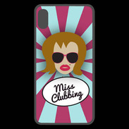 Coque  iPhone XS Max Premium Miss Clubbing Rousse