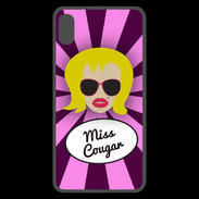 Coque  iPhone XS Max Premium Miss Cougar Blonde