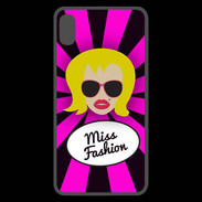 Coque  iPhone XS Max Premium Miss Fashion Blonde