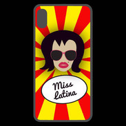 Coque  iPhone XS Max Premium Miss Latina Brune