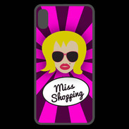 Coque  iPhone XS Max Premium Miss Shopping Blonde