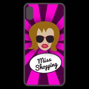 Coque  iPhone XS Max Premium Miss Shopping Rousse