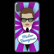Coque  iPhone XS Max Premium Mister Beau gosse Chatain