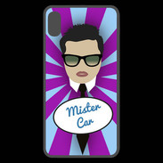Coque  iPhone XS Max Premium Mister Car Brun