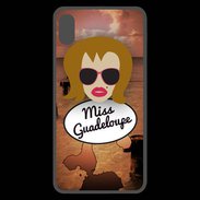 Coque  iPhone XS Max Premium Miss Guadeloupe Rousse