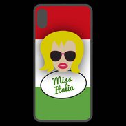 Coque  iPhone XS Max Premium Miss Italie Blonde