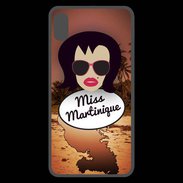 Coque  iPhone XS Max Premium Miss Martinique Brune