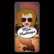 Coque  iPhone XS Max Premium Miss Martinique Rousse