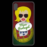 Coque  iPhone XS Max Premium Miss Portugal Blonde