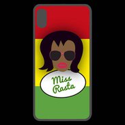 Coque  iPhone XS Max Premium Miss Rasta Black