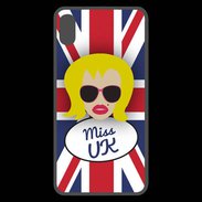 Coque  iPhone XS Max Premium Miss UK Blonde