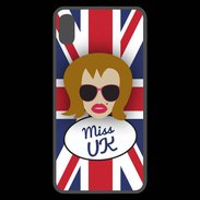 Coque  iPhone XS Max Premium Miss UK Rousse